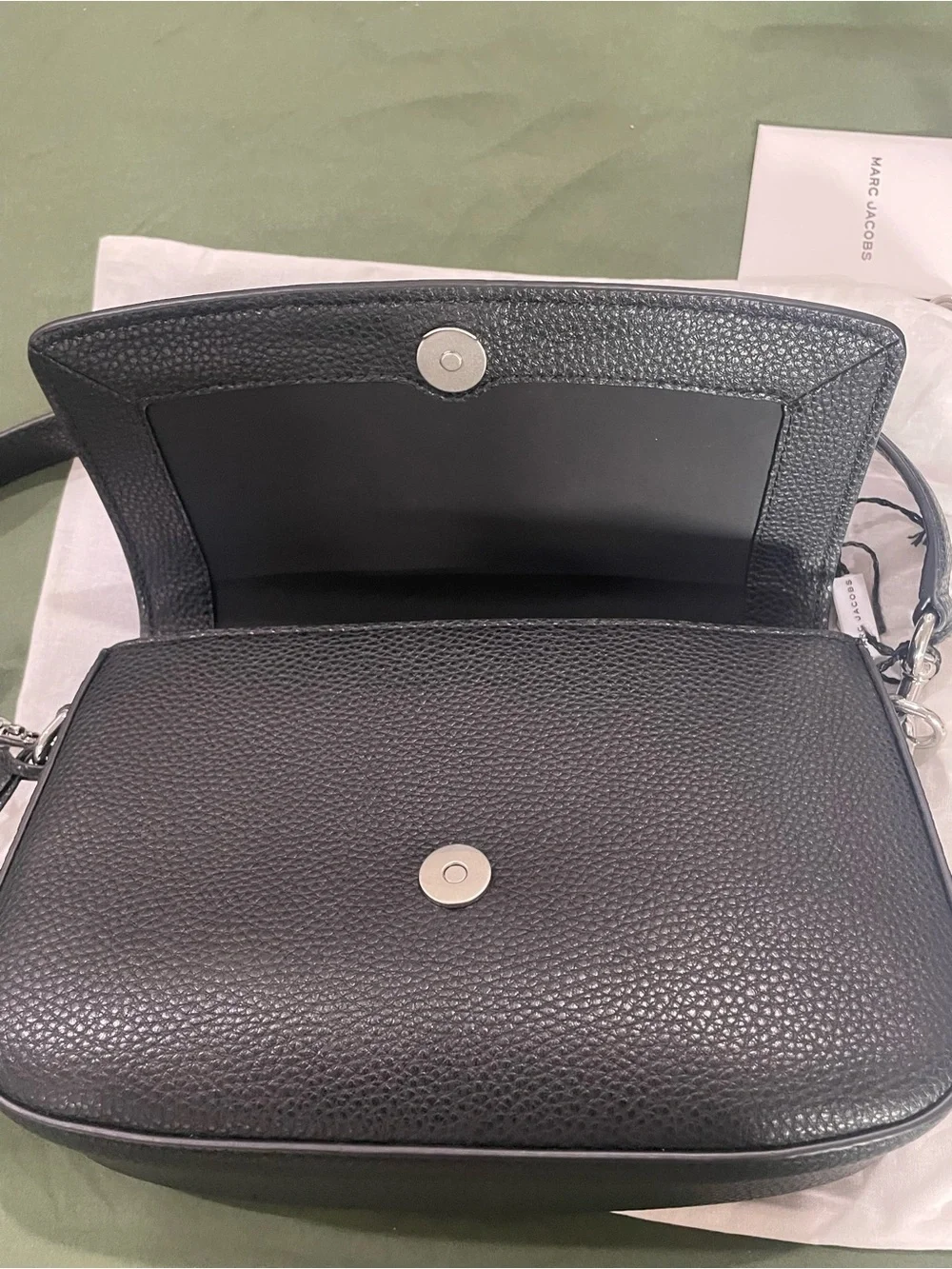 Marc Jacobs Bold Saddle Bag *BRAND NEW w/ TAGS* Leather Crossbody Shoulder